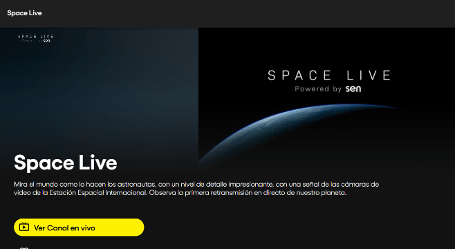 Imagen - C&oacute;mo ver Space Live en Pluto TV, el canal de la Estaci&oacute;n Espacial Internacional