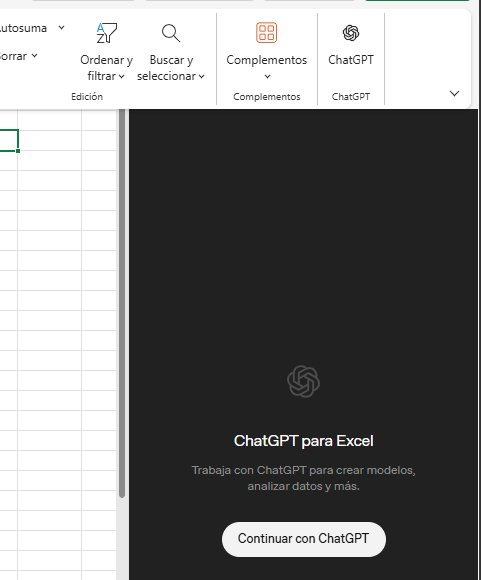 Imagen - C&oacute;mo usar ChatGPT en Excel y Google Sheets