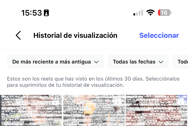 Imagen - C&oacute;mo ver el historial de Reels vistos en Instagram