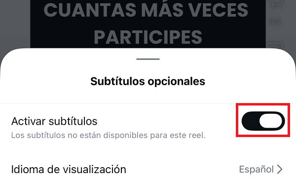 Imagen - C&oacute;mo activar los subt&iacute;tulos en Instagram