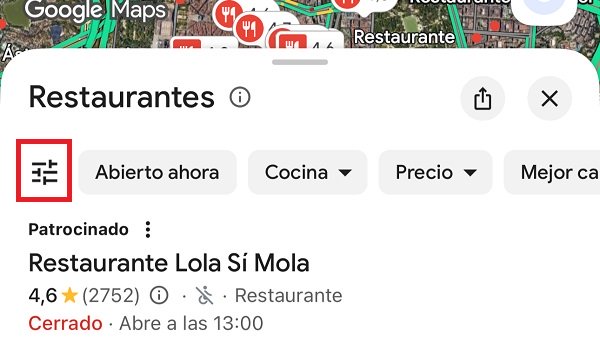 Imagen - C&oacute;mo buscar establecimientos abiertos por horario o en finde en Google Maps
