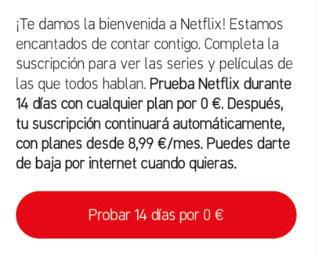 Imagen - Consigue el per&iacute;odo de prueba gratuito de Netflix con este truco