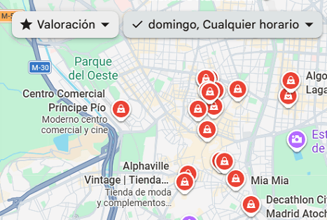 Imagen - C&oacute;mo buscar establecimientos abiertos por horario o en finde en Google Maps