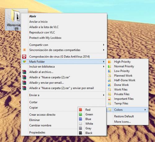 Imagen - Cambiar el color de las carpetas de Windows con Folder Maker