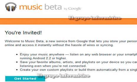 Imagen - Como conseguir invitaci&oacute;n para registrarse en Google Music