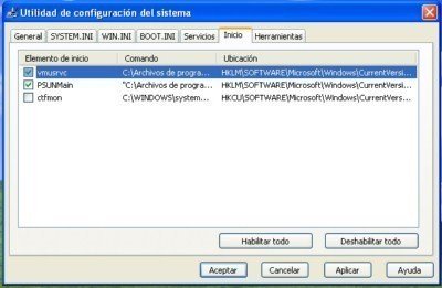Imagen - Consultar y configurar program&aacute;s que se inician con Windows