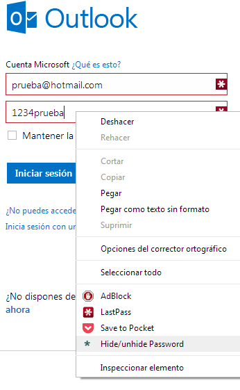 Imagen - C&oacute;mo ver las contrase&ntilde;as que escribimos en internet