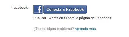 Imagen - Conectar cuentas de Twitter y Facebook