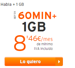 Imagen - Simyo ofrece 1Gb a cambio de 8.46 euros de consumo m&iacute;nimo