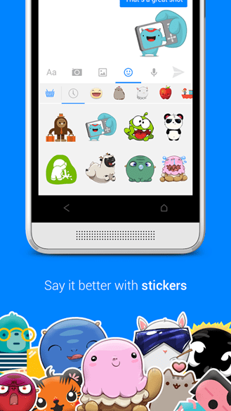 Imagen - Facebook Messenger se actualiza con selfies y m&aacute;s stickers