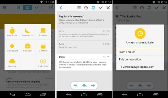 Imagen - Mailbox, el cliente de Dropbox para iOS, llega a Android