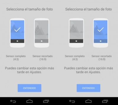 Imagen - Google C&aacute;mara se actualiza con resoluci&oacute;n panor&aacute;mica y temporizador