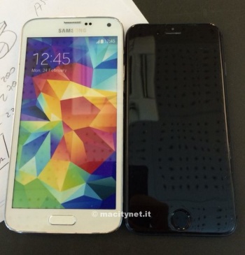 Imagen - Nueva maqueta del iPhone 6 lo compara con el Galaxy S5