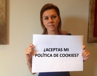 Imagen - Cospedal se convierte en Trending Topic con su cartel en blanco