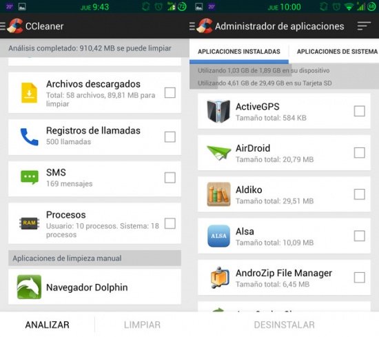 Imagen - El optimizador CCleaner llega por fin a Android