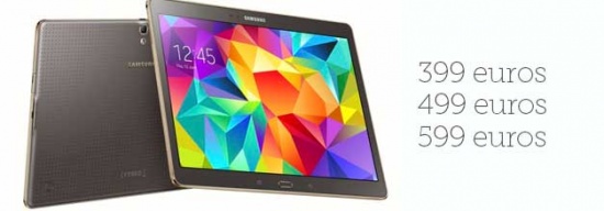 Imagen - Samsung confirma el precio y la fecha de lanzamiento del Samsung Galaxy Tab S