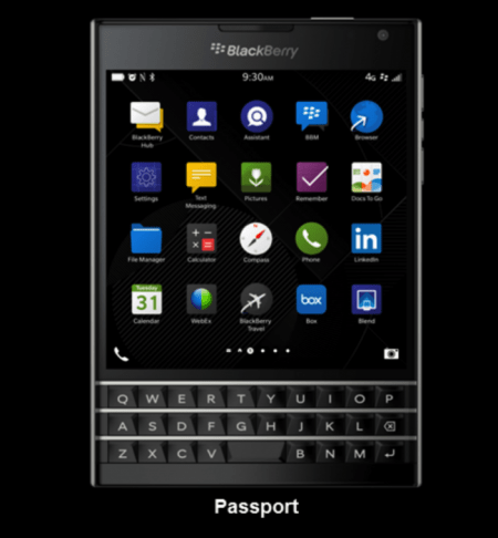 Imagen - BlackBerry Passport, el pr&oacute;ximo dispositivo cuadrado de BlackBerry