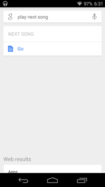 Imagen - Google Now permitir&aacute; controlar el reproductor multimedia