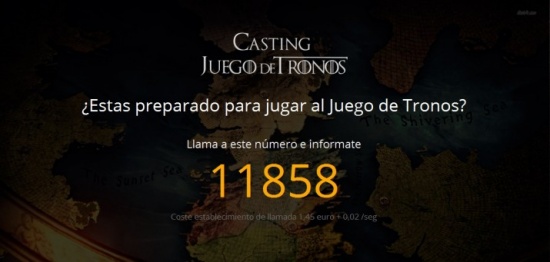 Imagen - Castingjuegodetronos.com, un fraude basado en el &eacute;xito de Juego de Tronos