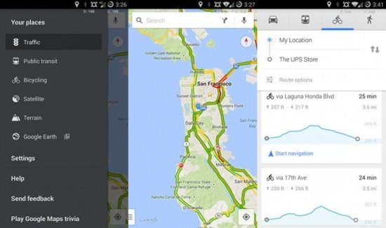 Imagen - Google Maps 8.2 llega con perfiles de elevaci&oacute;n en bici y comandos de voz mientras navegas