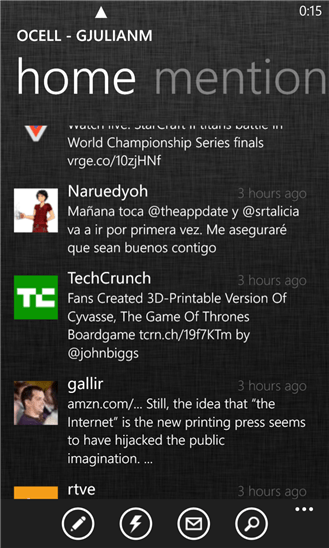 Imagen - 5 clientes de Twitter para Windows Phone