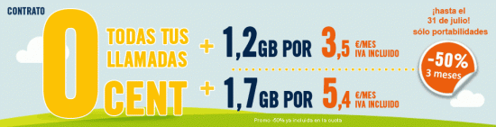 Imagen - Happy M&oacute;vil amplia la promoci&oacute;n del 50% en tarifas Habla y Navega 1,2Gb y Plus