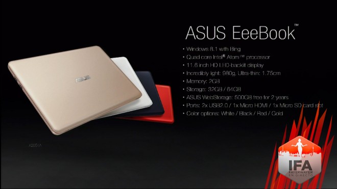 Imagen - ASUS EeeBook, un ultraportátil a buen precio