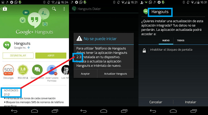 Imagen - Hangouts permitirá llamar gratis
