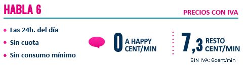 Imagen - Happy M&oacute;vil renueva sus tarifas de datos y voz