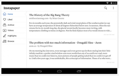 Imagen - 3 apps para leer offline