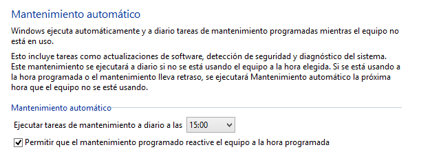 Imagen - Cambiar hora del mantenimiento autom&aacute;tico en Windows 8
