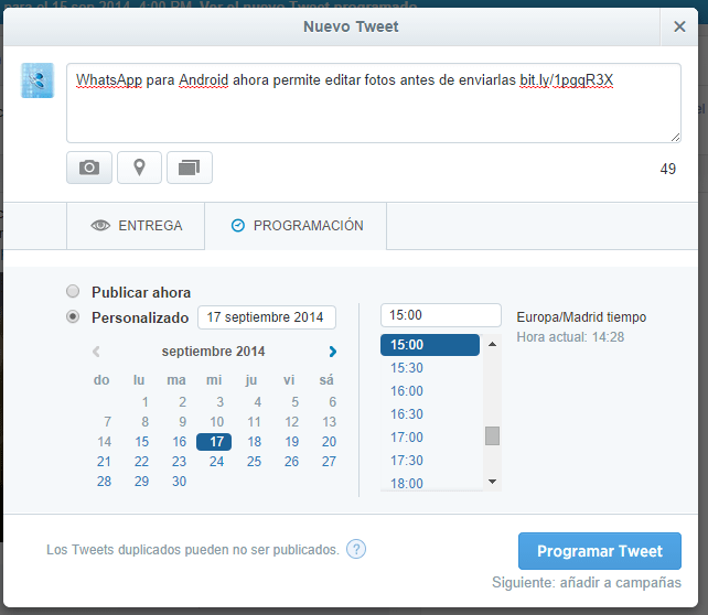 Imagen - Twitter ya permite programar tweets: aprende cómo