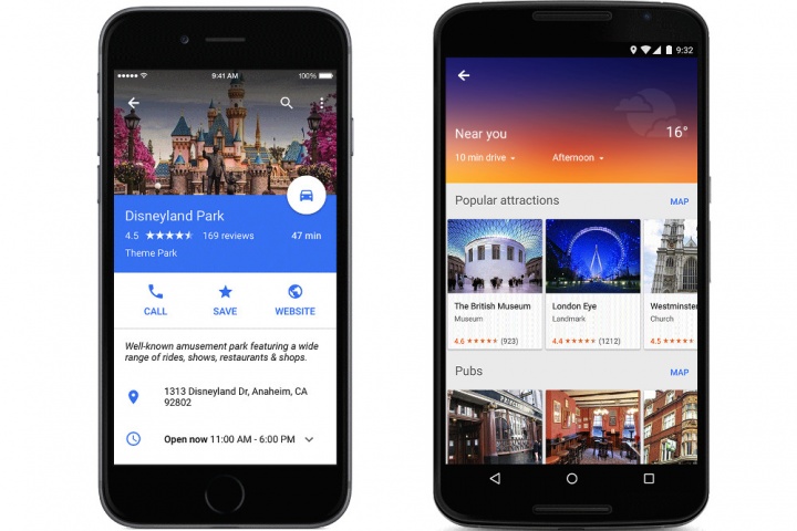 Imagen - Google Maps se actualiza a la versión 9.0 con Material Design