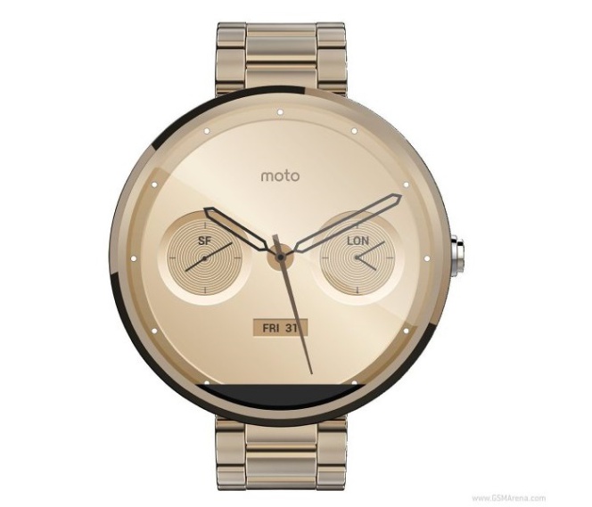 Imagen - Se filtran dos nuevos modelos del Moto 360: en oro y plata con correa de metal
