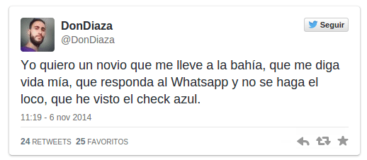 Imagen - El "doble check azul" de WhatsApp no gusta en las redes sociales