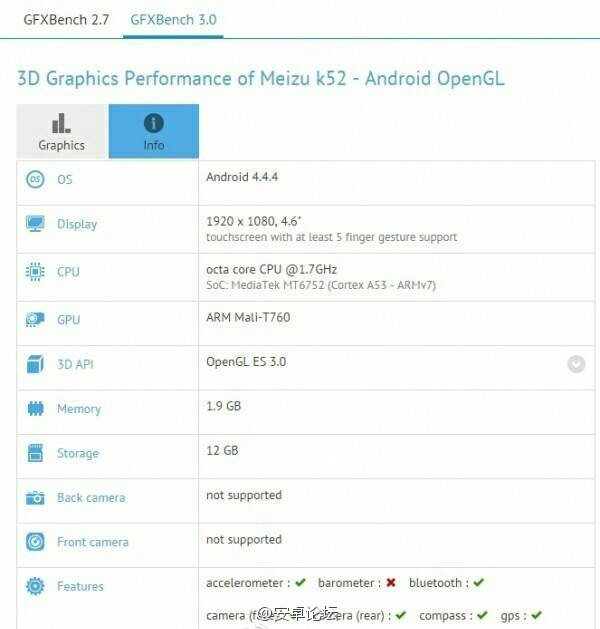Imagen - Meizu K52, se filtra un smartphone de gama media del fabricante chino