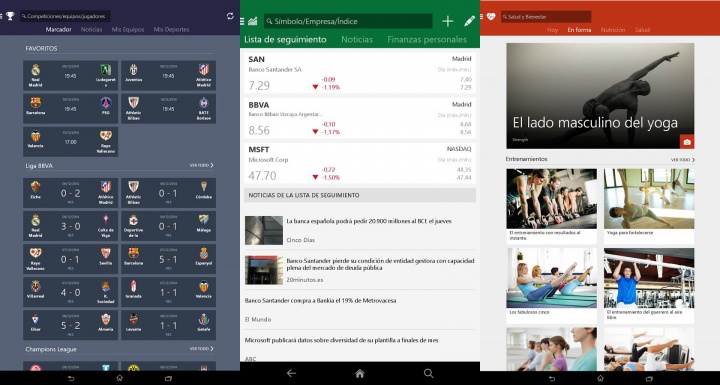 Imagen - Llegan las MSN apps para Android, iOS y dispositivos Amazon