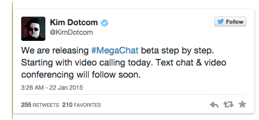 Imagen - MegaChat, la alternativa a Skype del creador de Mega