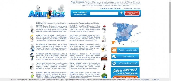Imagen - 8 páginas para publicar anuncios gratis