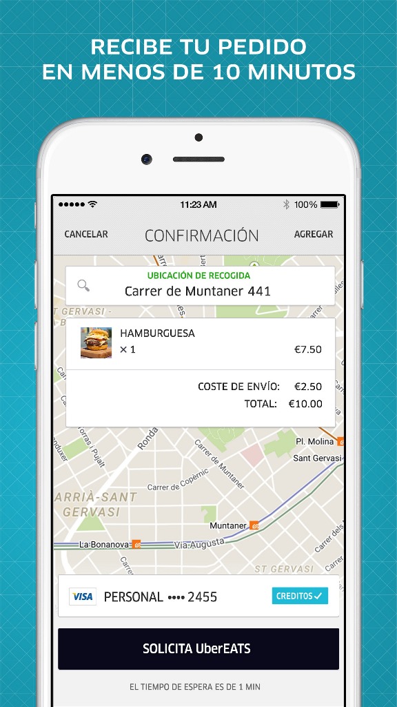 Imagen - UberEATS, el nuevo servicio de comida a domicilio