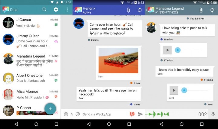 Imagen - Disa une en una sola app a los SMS, WhatsApp, Telegram y Facebook