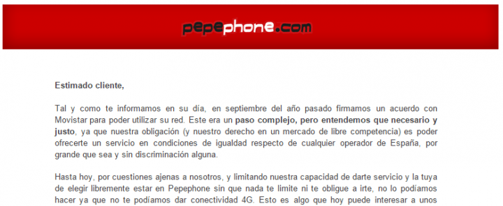 Imagen - Pepephone ya tiene cobertura de Movistar con 4G