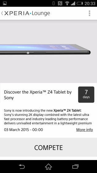 Imagen - Sony Xperia Z4 Tablet llegar&iacute;a en el MWC