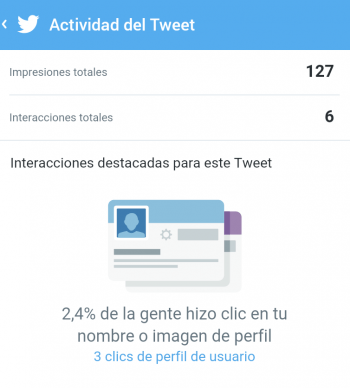 Imagen - Twitter muestra las estad&iacute;sticas de cada tweet en la app m&oacute;vil