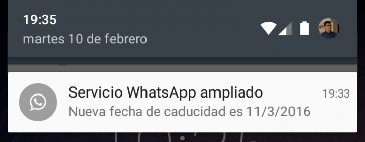 Imagen - Servicio WhatsApp ampliado: WhatsApp renueva hasta 2016