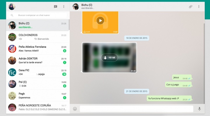 Imagen - WhatsApp Web ya está disponible en el ordenador