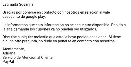 Imagen - PayPal desactiva los descuentos para Google Play