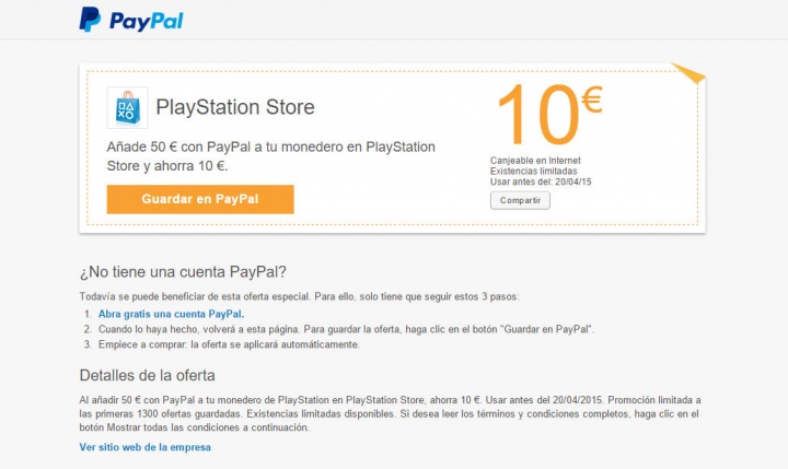 Imagen - Consigue 10 euros gratis en PlayStation Store