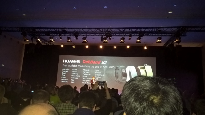Imagen - Huawei TalkBand B2 y TalkBand N1 presentados oficialmente en el MWC 2015