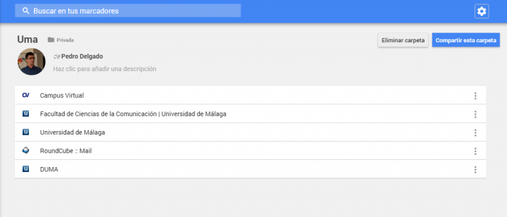 Imagen - Chrome volverá al antiguo administrador de marcadores